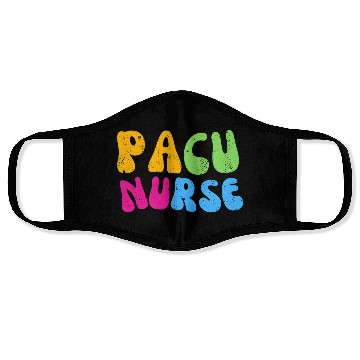 Discover Pacu Nurse Work School Team Squad Face Masks