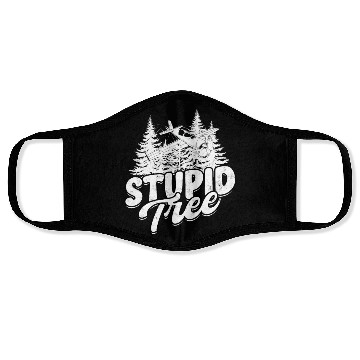 Discover RC Plane Pilot Stupid Tree Face Masks