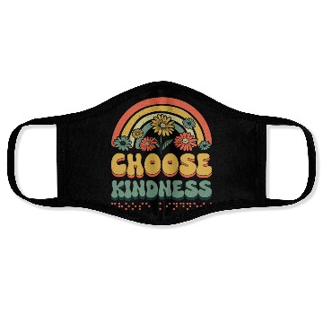 Discover Choose Kindness Braille Alphabet Braille Language Face Masks