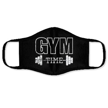 Discover Gym Time Muscle Training Face Masks