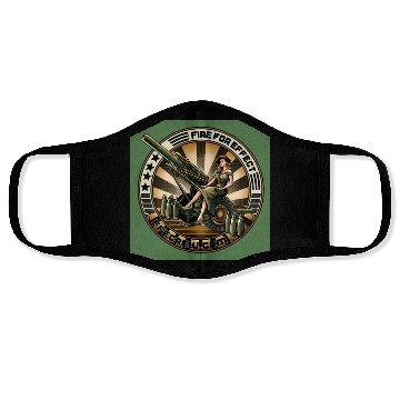 Discover FFE LOGO 2024 green Face Masks