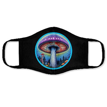 Discover Mushroom Fanclub Face Masks