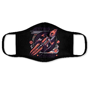 Discover Rocket Racer: Jetting with Jokes Face Masks