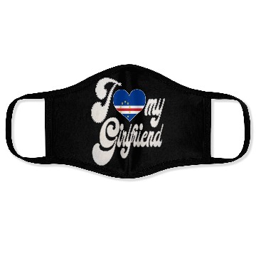 Discover CVI Love My Cabo Verdean Girlfriend Face Masks