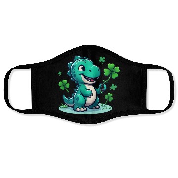 Discover St. Patrick's Day Dino Face Masks