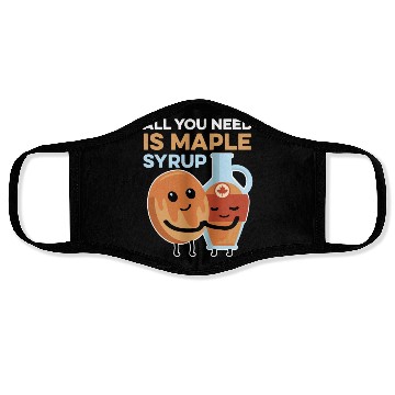 Discover Maple Syrup Food Critic Gift Face Masks