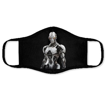Discover Intricate Futuristic Robot Printables Face Masks
