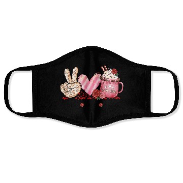 Discover Peace Love Coffee Face Masks