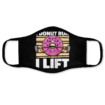 Discover Fitness Donut Donut Gym Face Masks
