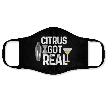 Discover Bartender Citrus Got Real Face Masks