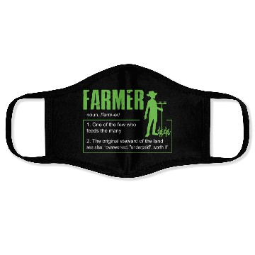 Discover Farm Farmer Definition Face Masks