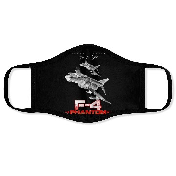 Discover F-4 Phantom Us Air Force Fighter jet Face Masks