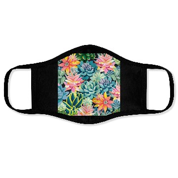 Discover Succulent Garden Face Masks