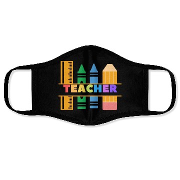 Discover Teacher Face Masks