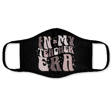 Discover In My Teacher Era Face Masks