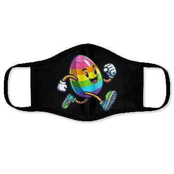 Discover Easter Egg Marathon Jogging Running Fitness Face Masks