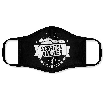 Discover Scratch Builder Toy RC Car Racer Face Masks