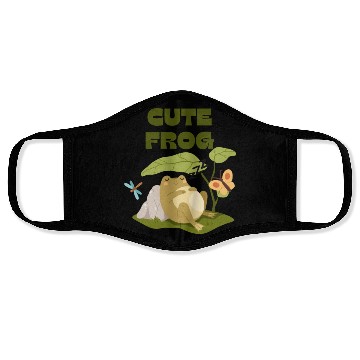 Discover Green Enjoy Life Frog Face Masks