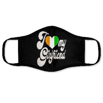 Discover IvoryI Love My Ivorian Girlfriend Face Masks