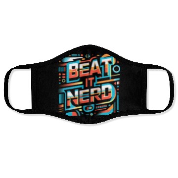 Discover Beat it Nerd 11 Face Masks