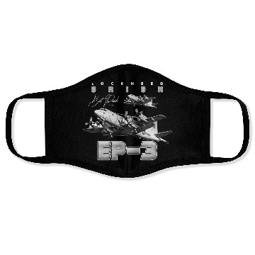 Discover Lockheed Orion EP-3 ReconnaissanceAircraft Face Masks