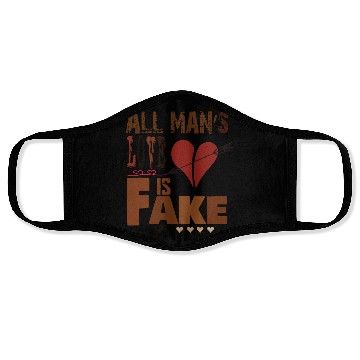 Discover Love is sad Face Masks