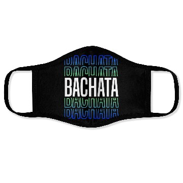 Discover Bachata Lettering For Sensual Dancing Face Masks