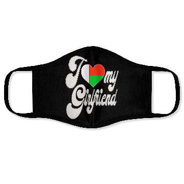 Discover MadagascarI Love My Malagasy Girlfriend Face Masks