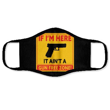 Discover Gun Lover 2nd Amendment Pro Gun Gun Control Face Masks