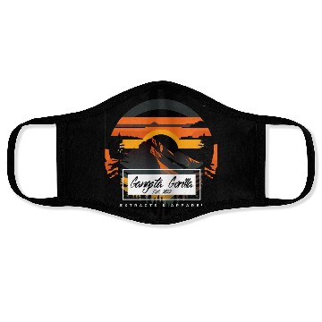 Discover Gangsta Gorilla-Nature Face Masks