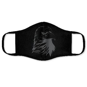 Discover Bald Eagle Silhouette Face Masks