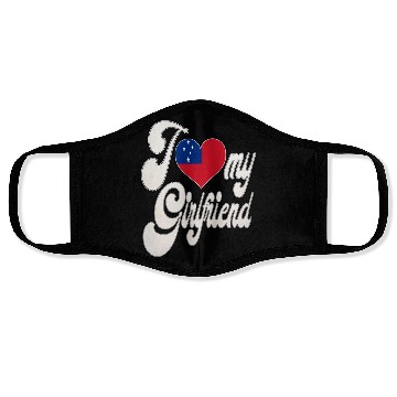 Discover SamoaI Love My Samoan Girlfriend Face Masks
