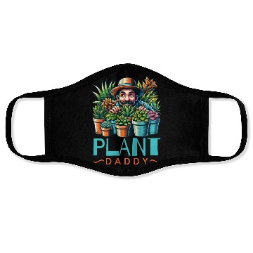 Discover Plant Daddy Face Masks