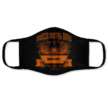 Discover wings of eagles world tour BATHORY Face Masks