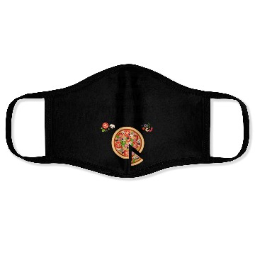 Discover PIZZA is my Boyfriend - Girlfriend True Story Face Masks