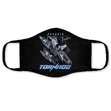 Discover Panavia Tornado European Air Force Fighterjet Face Masks