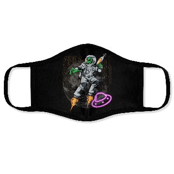 Discover Area 51 Alien Face Masks
