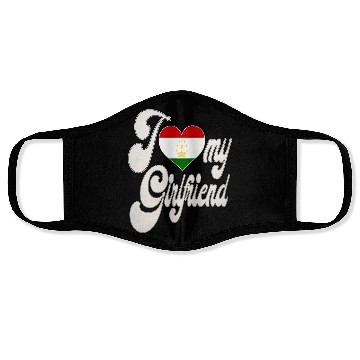 Discover TajikistanI Love My Tajikistani Girlfriend Face Masks