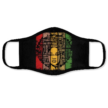 Discover Black History Month Gift African American Face Masks