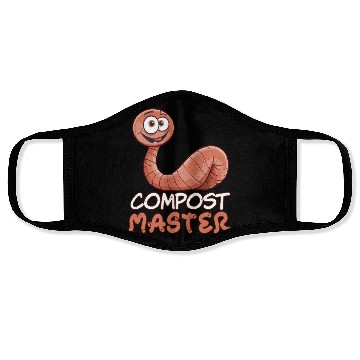 Discover Compost Master Compost Farmer Vermicompost Face Masks