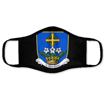 Discover St Maria Goretti Lily Saints Catholic Purity Face Masks