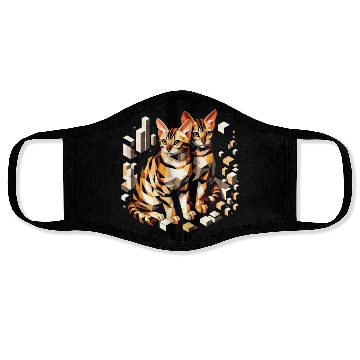 Discover Bengal Kittens Cute Kittys Face Masks