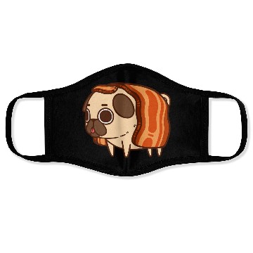 Discover Bacon Square Face Masks