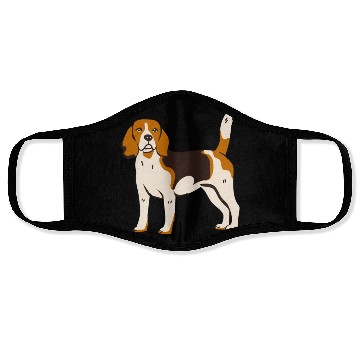 Discover Beagle Dog Lover Face Masks