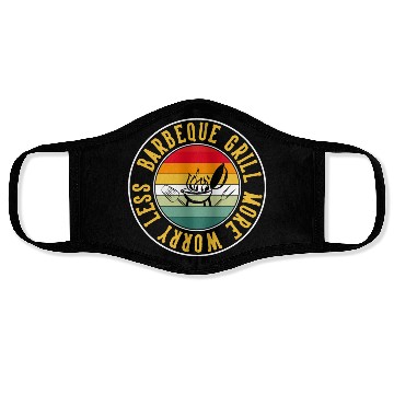 Discover Grillin Business Teacher - BBQ Barbeque Face Masks