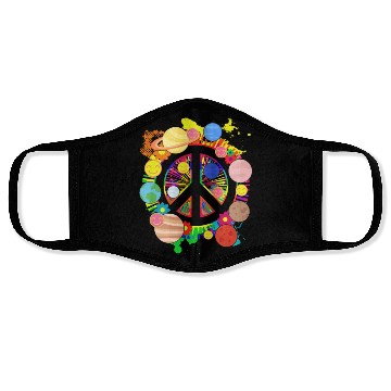 Discover Peace Planet Face Masks