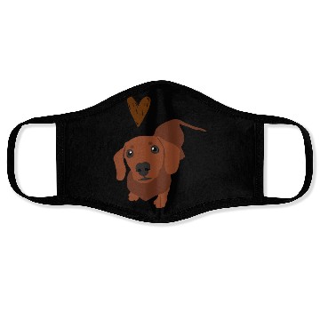 Discover Dachshund Face Masks, Funny Gift for Dachshund Lover