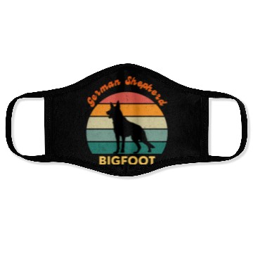 Discover German Shepherd Dog Lover Face Masks