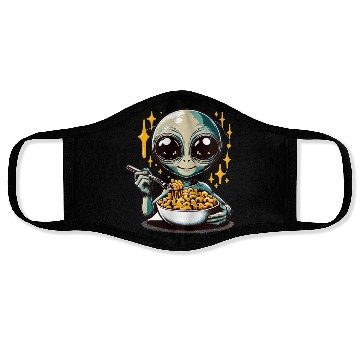Discover Galaxy Mac and Cheese | Sci-fi Comfort Food Gifts Face Masks