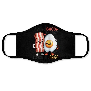 Discover Dont Go Bacon My Heart Face Masks